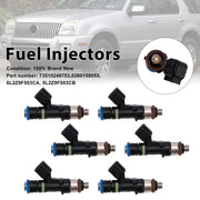 2005-2011 Ford Ranger V6 4.0L GAS 6PC Fuel Injectors 73510248753 0280158055 Generic