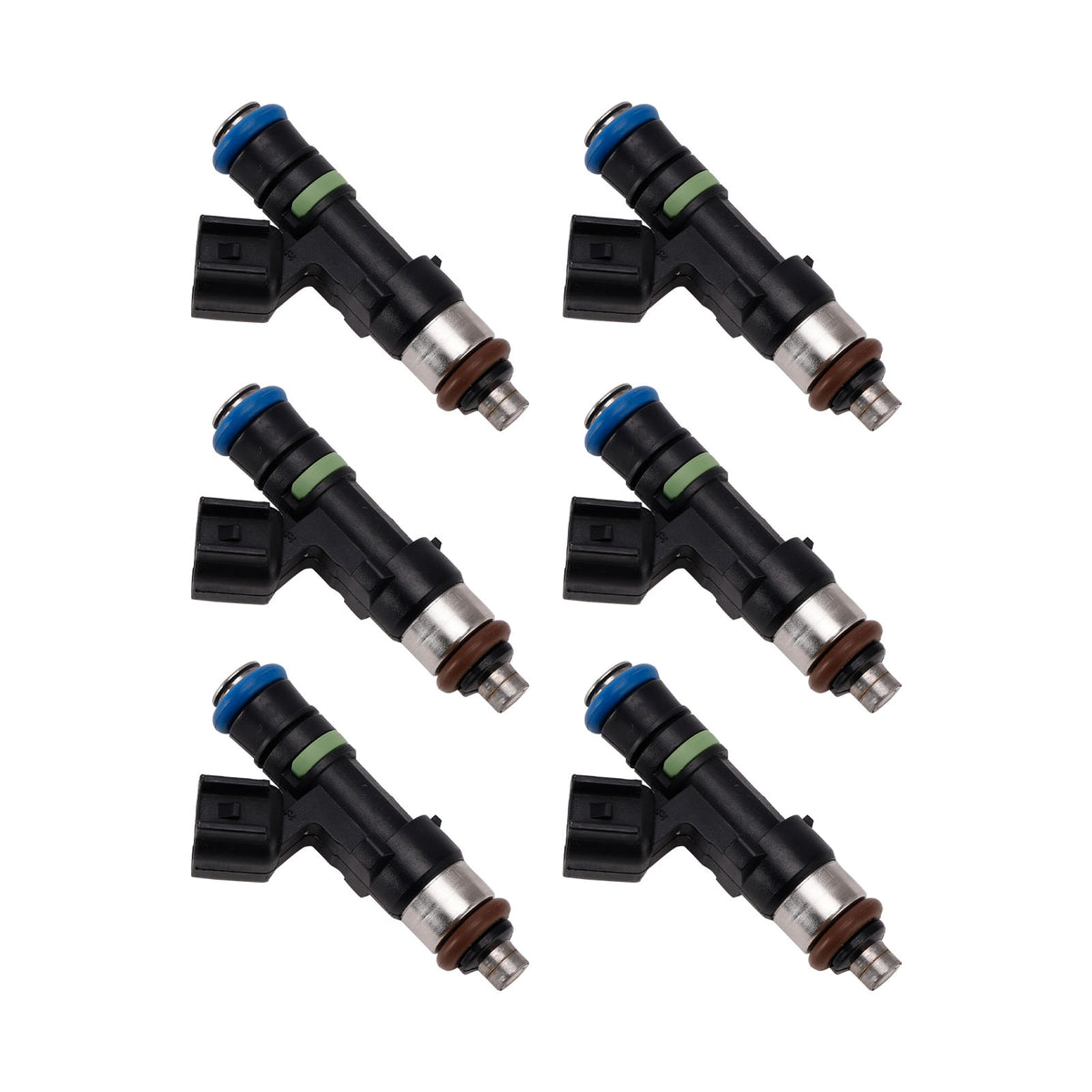 2006-2010 Ford Explorer V6 4.0L GAS 6PC Fuel Injectors 73510248753 0280158055 Generic