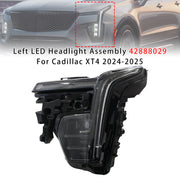 Left LED Headlight Assembly 42888029 For Cadillac XT4 2024-2025