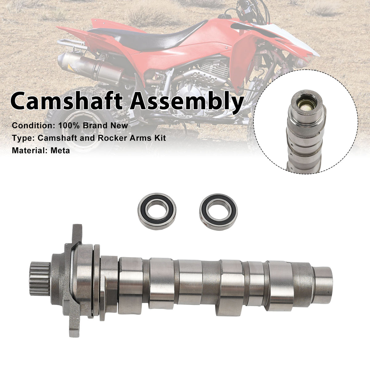 Camshaft Assembly For Honda TRX400EX TRX 400 Ex Sportrax 400 1999-2007