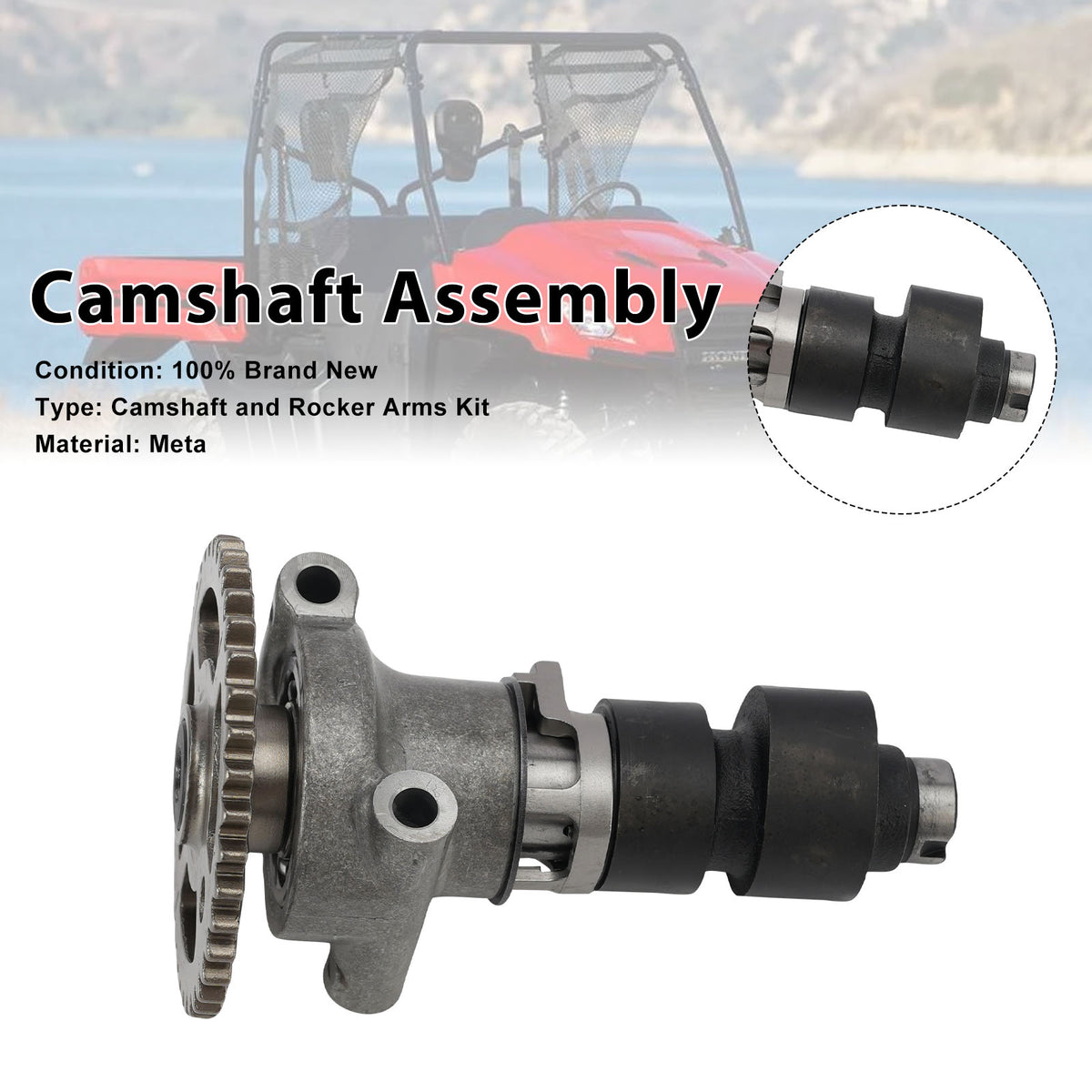 Camshaft Assembly 14100-HL1-A00 For Honda Big Red 700 MUV700 2009-2013