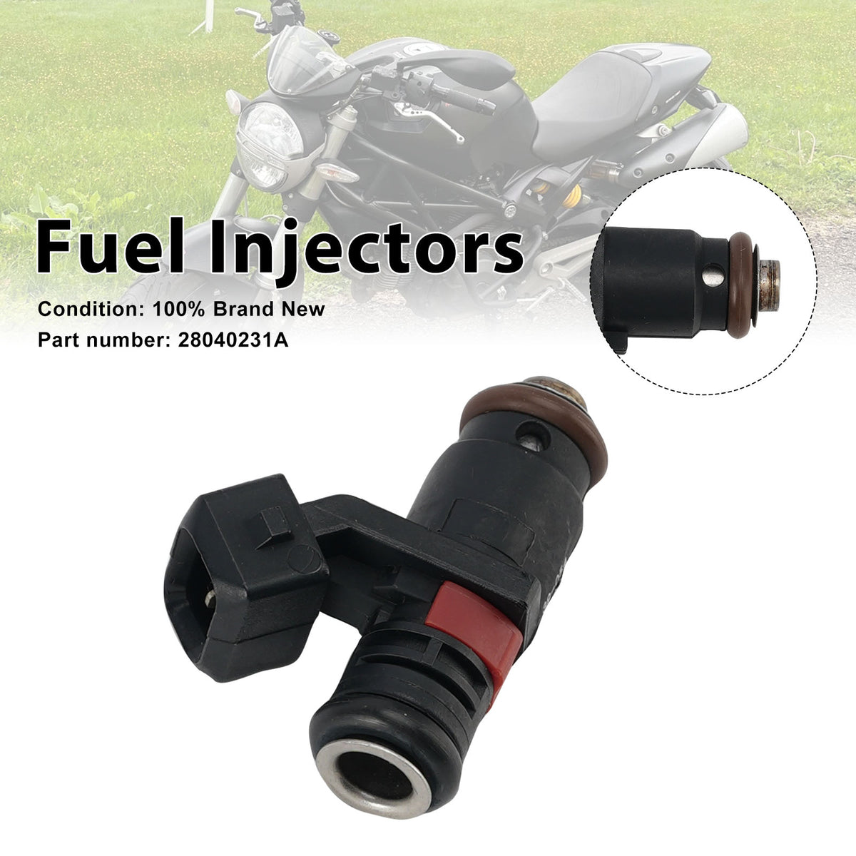 Fuel Injectors 28040231A For Ducati Monster 659 797 796 1110