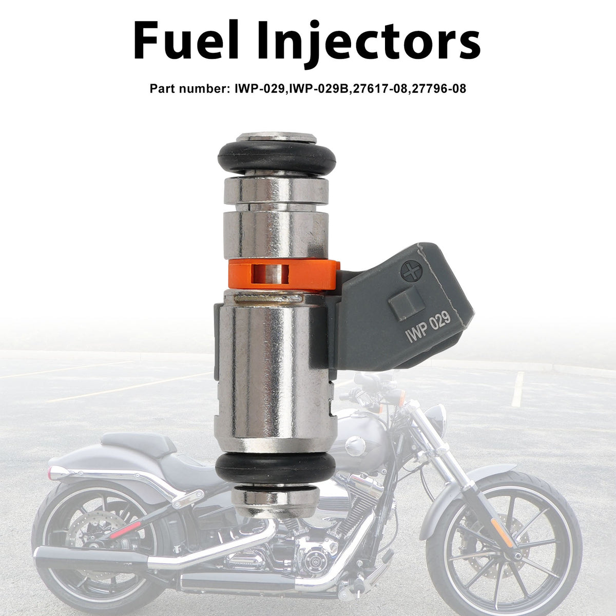 2009-2017 Harley-Davidson Tri Glide Fuel Injectors IWP-029 IWP-029B Generic