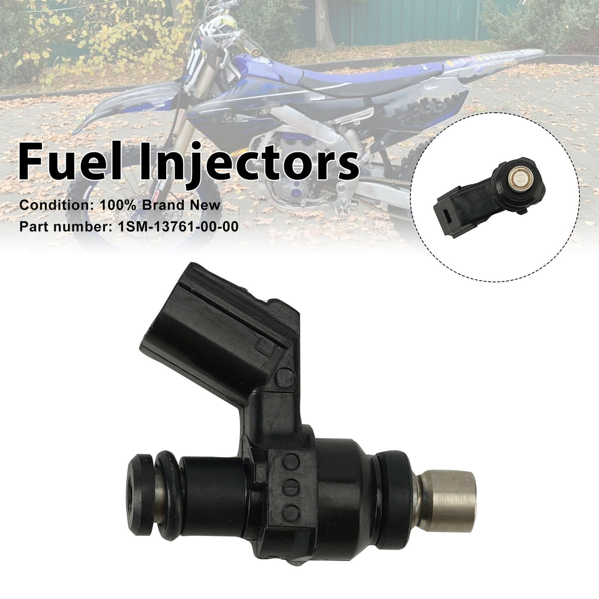 2014-2019 Yamaha YZ250F YZ250FX Fuel Injectors 1SM-13761-00-00 Generic