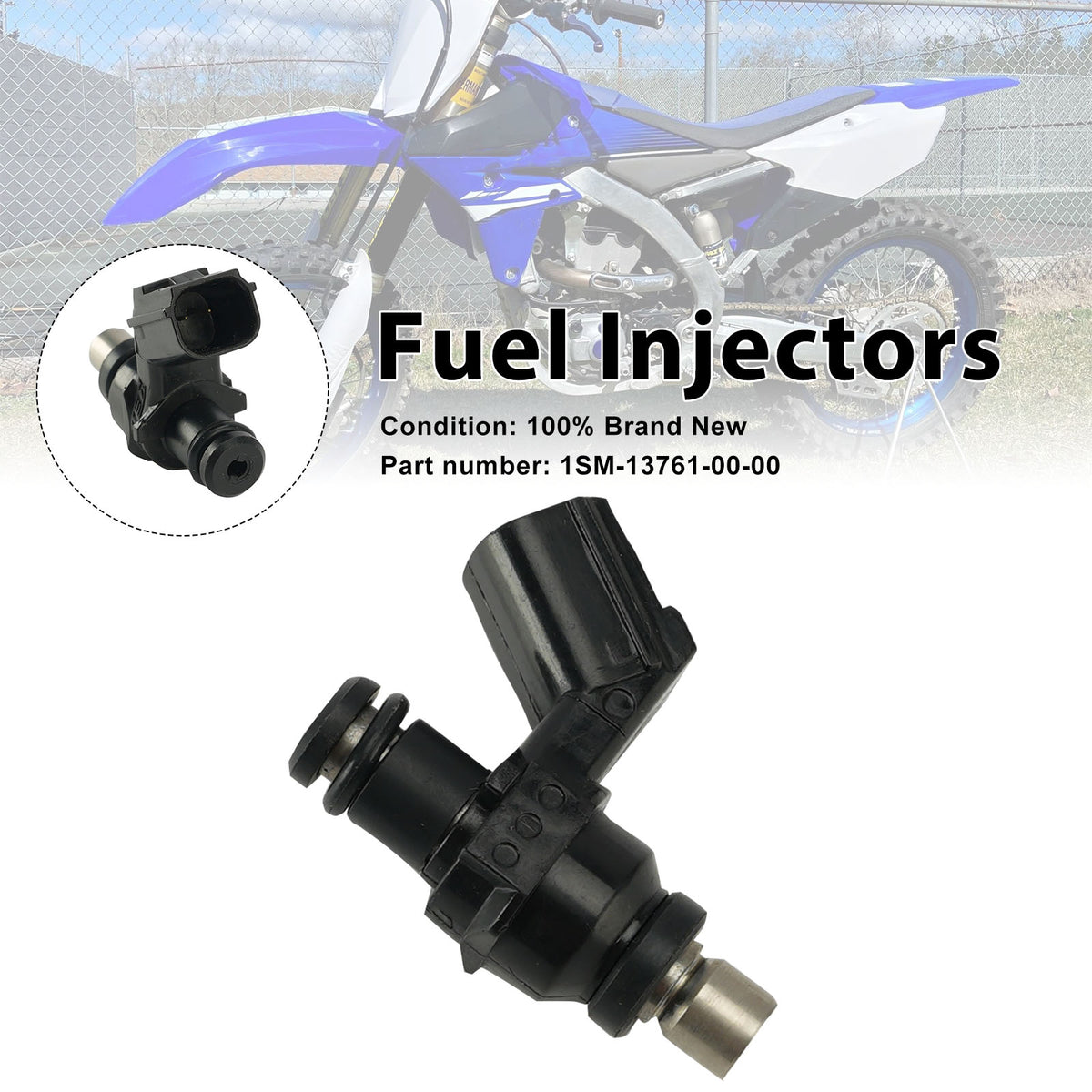2014-2019 Yamaha YZ250F YZ250FX Fuel Injectors 1SM-13761-00-00 Generic