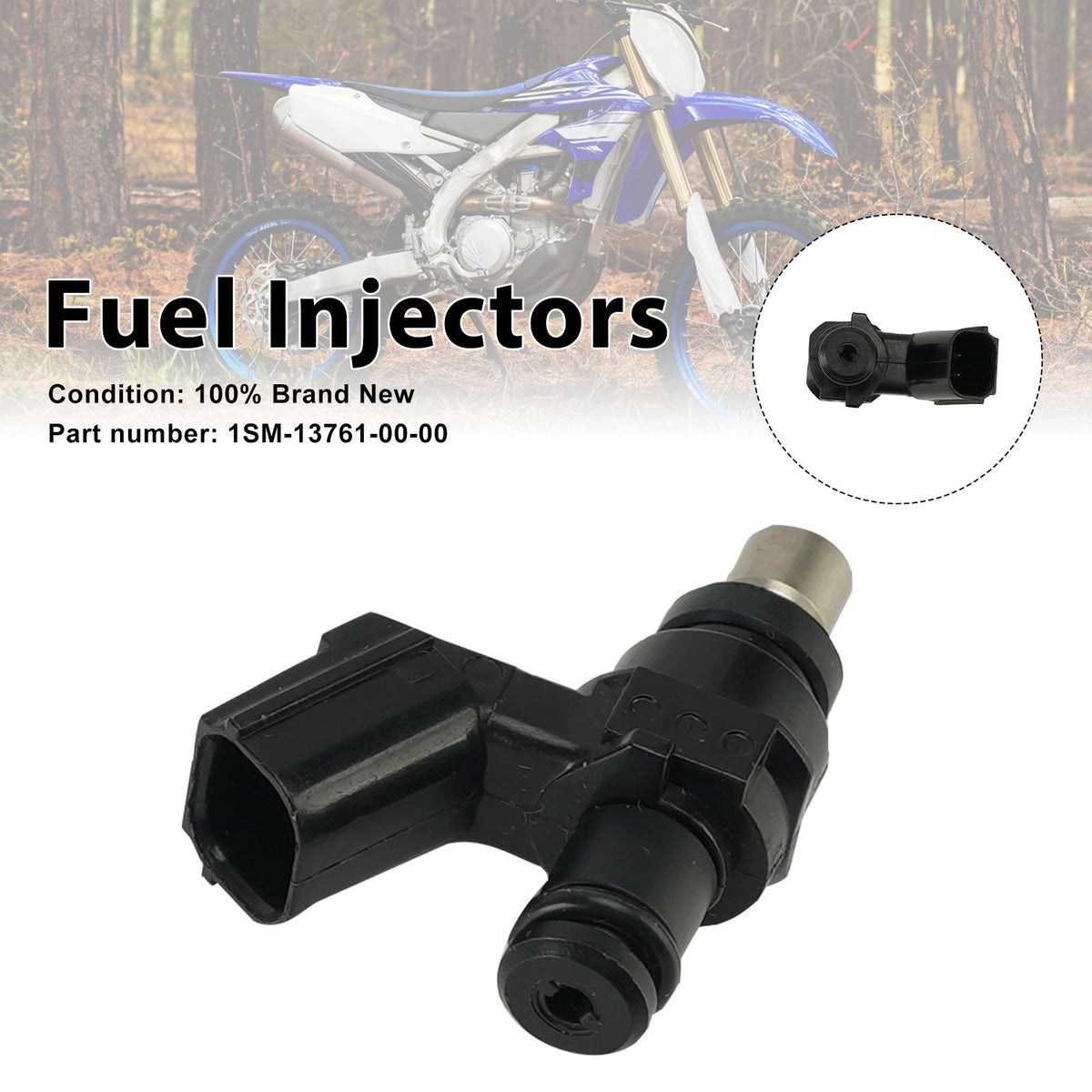 2014-2019 Yamaha YZ250F YZ250FX Fuel Injectors 1SM-13761-00-00 Generic