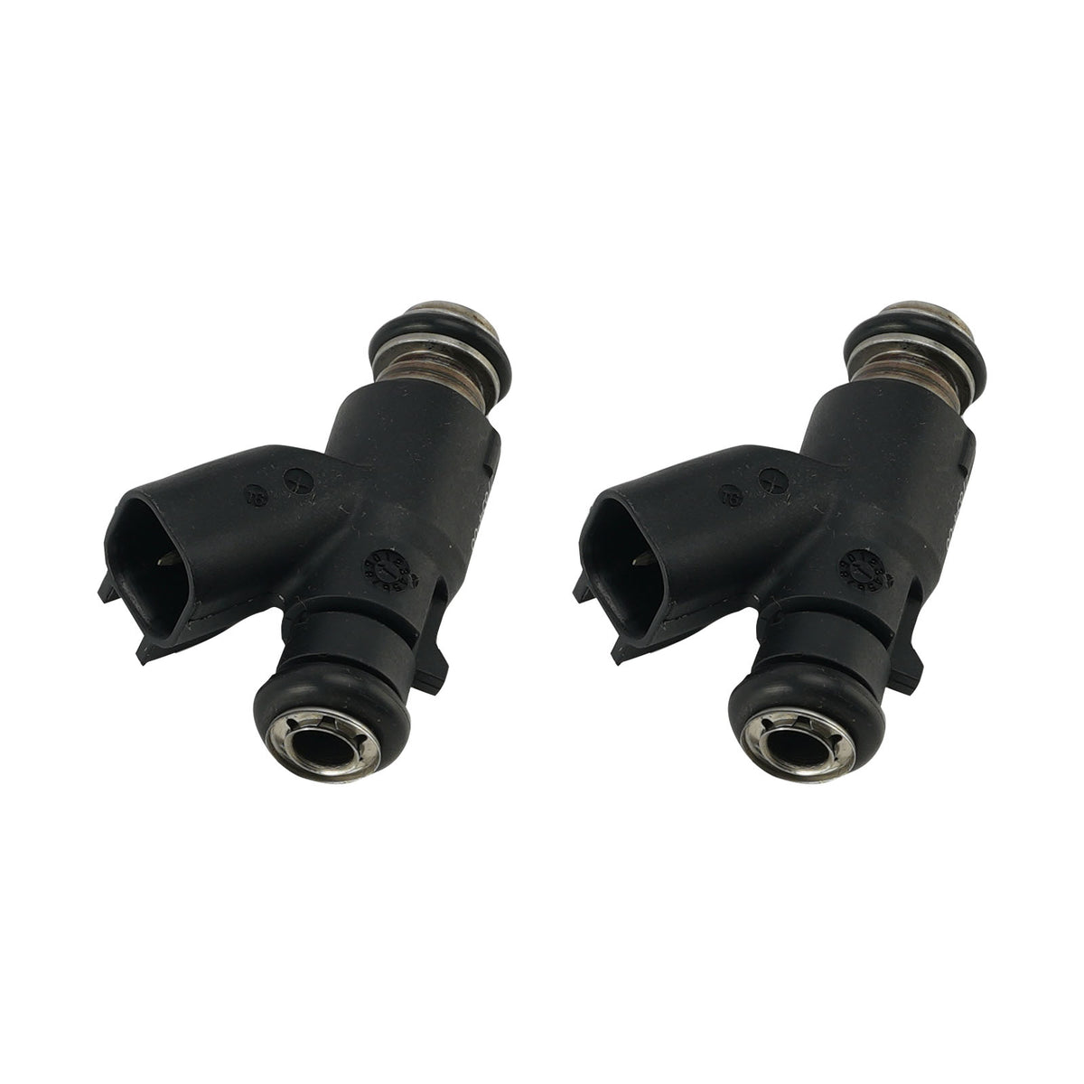 2PC 27654-06 Fuel Injectors 27709-06A Fits For Dyna Cross Bones 25 Degree