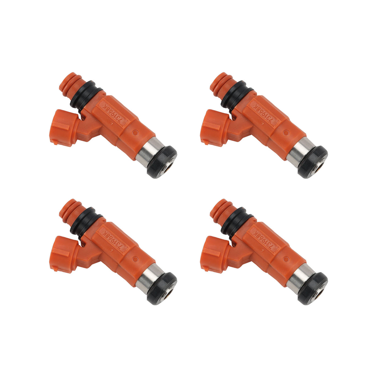 2003 Yamaha R1 (YZFR1RC-F) 4PC Fuel Injectors 5PW-13761-00-00 5PW137610000 Generic