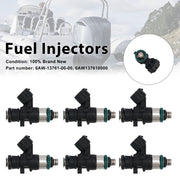 2022 Yamaha Outboard 300HP LF300UCB 6PC Fuel Injectors 6AW-13761-00-00 6AW137610000 Generic