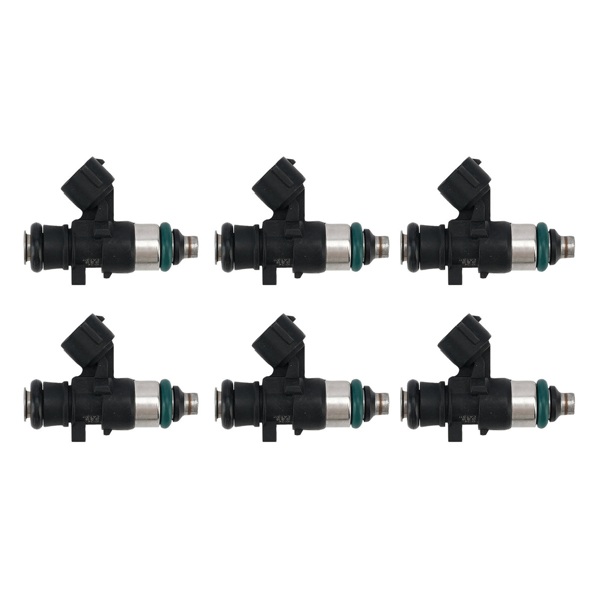 2022 Yamaha Outboard 250HP F250XB2 6PC Fuel Injectors 6AW-13761-00-00 6AW137610000 Generic