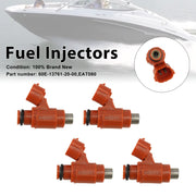 2012 Yamaha Jet Boat AR 210 4PC Fuel Injectors 60E-13761-20-00 EAT080 Generic