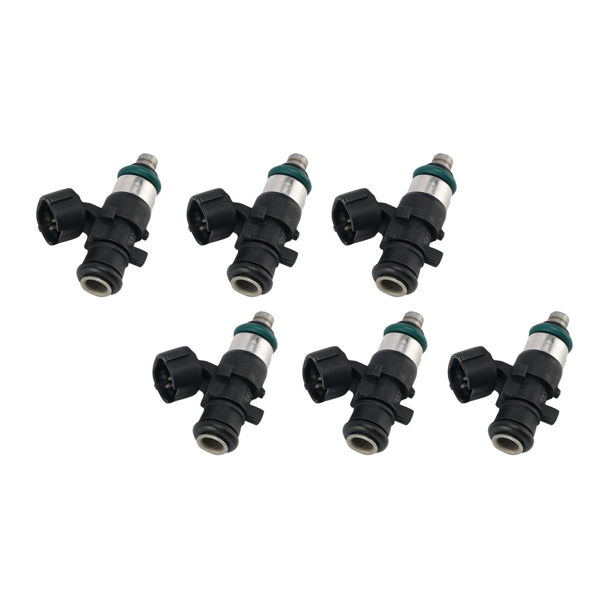 2022 Yamaha Outboard 250HP LF250XSB2 6PC Fuel Injectors 6AW-13761-01-00 Generic
