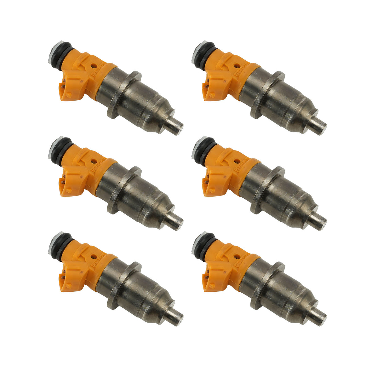 6PC E7T25080 Fuel Injectors 60V-13761-00-00 For Yamaha Outboard 250 300 HP