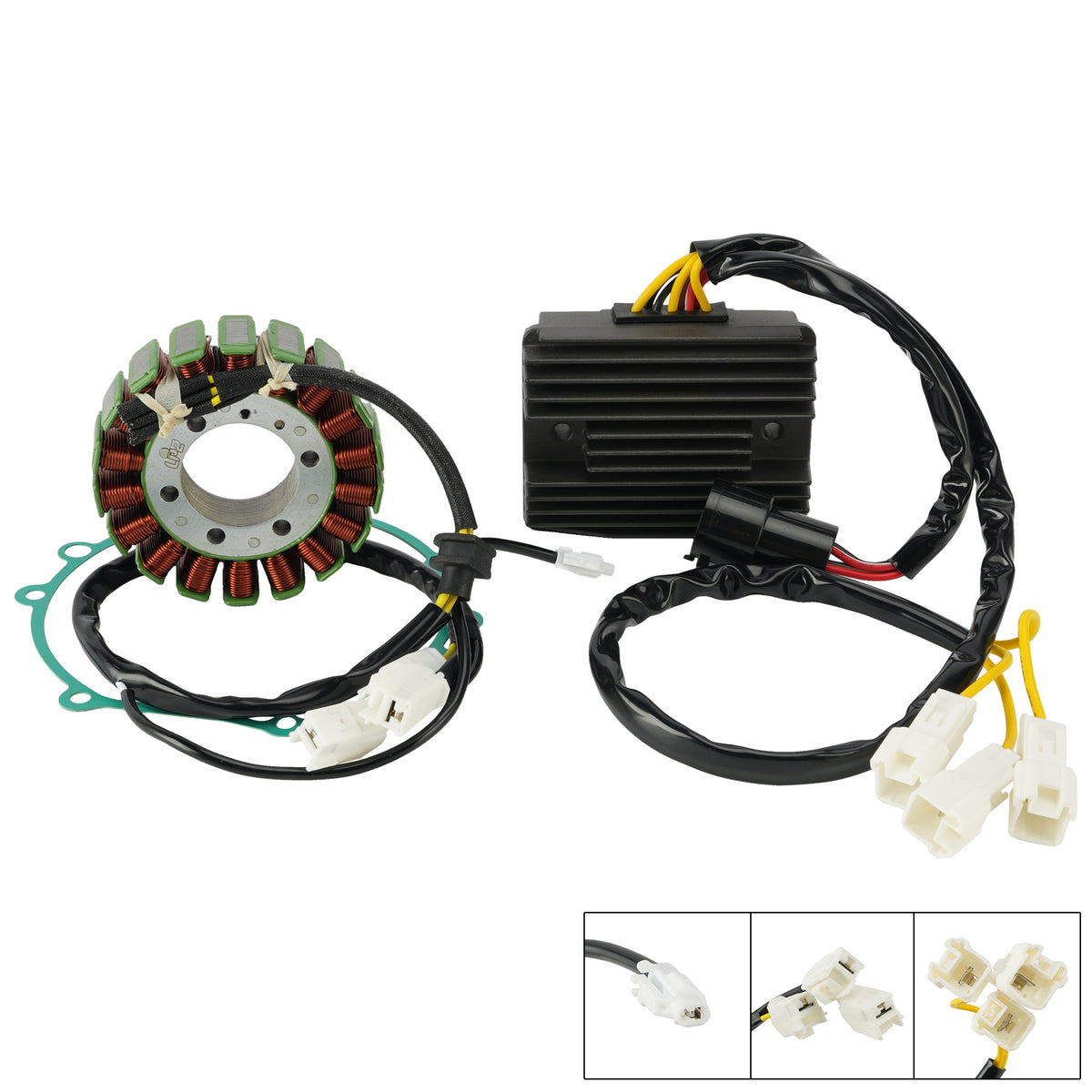 Stator Regulator Rectifier with Gasket For Kawasaki ZX12R Ninja ZX1200 2004-2006