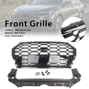 RSQ5 Style Front Honeycomb Mesh Grille Grill Fit Audi Q5 SQ5 2021-2025