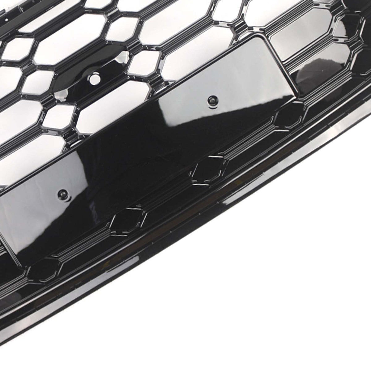 RSQ5 Style Front Honeycomb Mesh Grille Grill Fit Audi Q5 SQ5 2021-2025