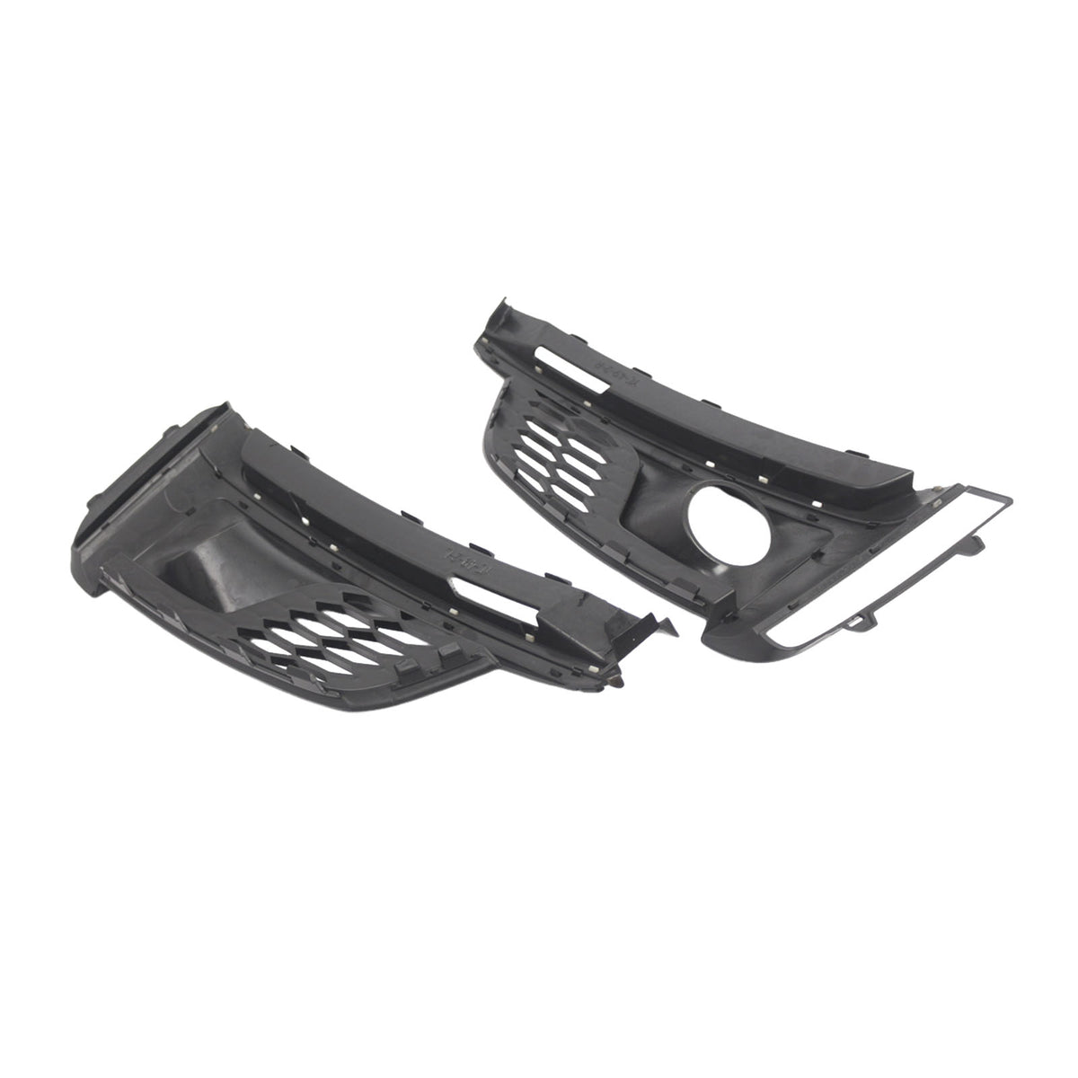 2PCS Front Bumper Fog Light Grille Cover Fit Audi A5 S5 S-Line 2018-2019