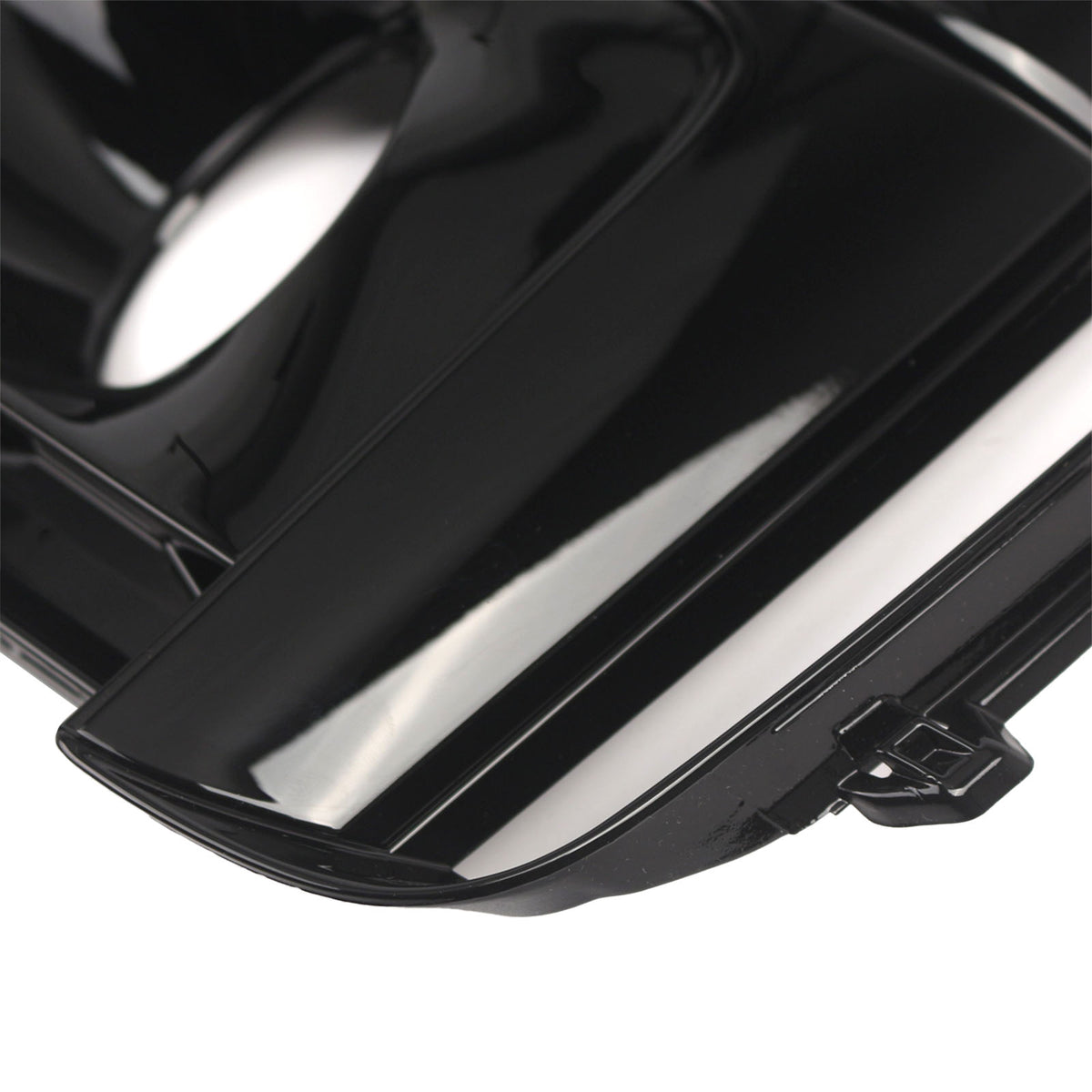 2PCS Front Bumper Fog Light Grille Cover Fit Audi A5 S5 S-Line 2018-2019