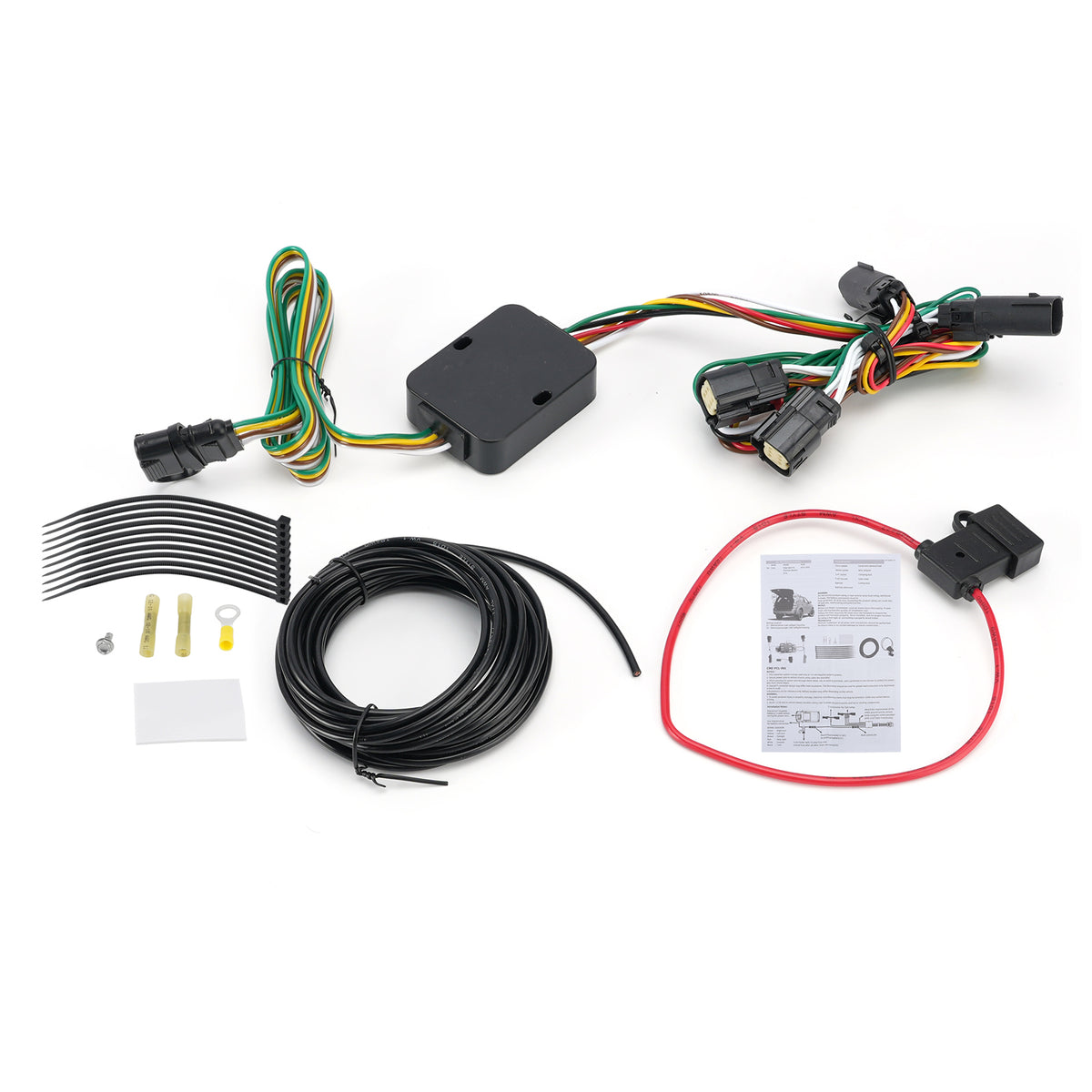 4-Pin Trailer Wiring Harness 56292 for Ford Edge Sport Titanium 2015-2018