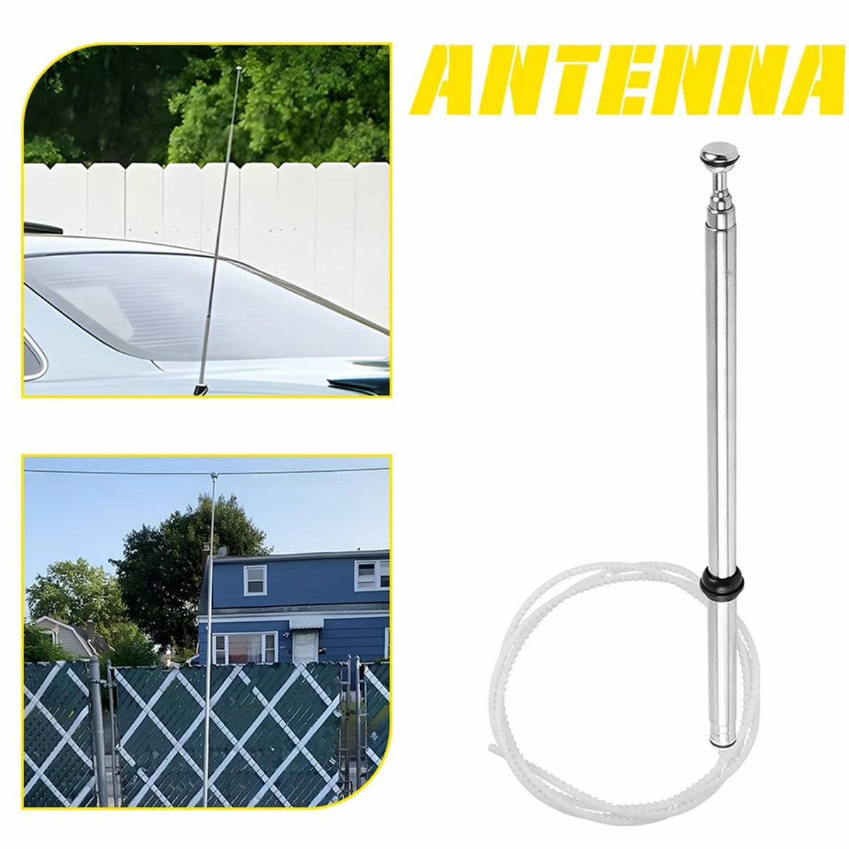 Lexus SC300 92-00 Antenna Rod Mast Cable 86337-24181 86337-24080 Generic