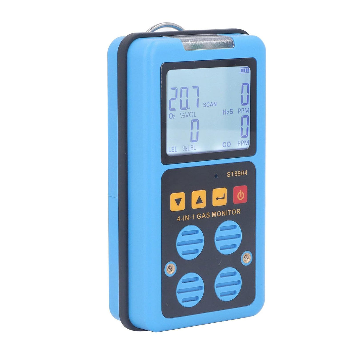 ST8904 4IN1 Gas Detector Professional Multifunctional O2 CO H20 LEL Alarm
