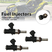 3PC 420874845 Fuel Injectors For Can-Am Maverick X3 Turbo 2017-2022