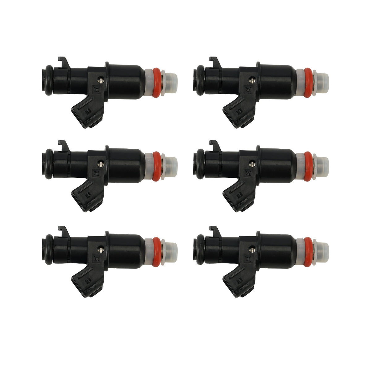 Honda Outboard 200HP BF200A2 LA VIN# BAEJ-1000001 to BAEJ-1099999 6PC Fuel Injectors 842-12289 16450-RCA-A01 Generic