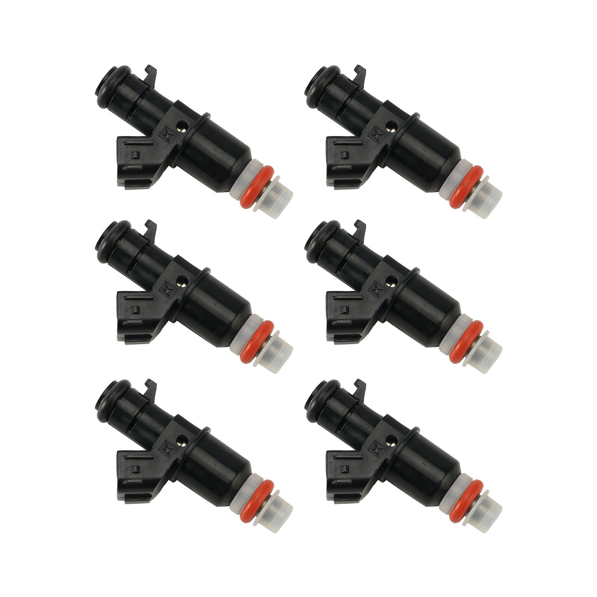 Honda Outboard 200HP BF200A2 XCA VIN# BAFJ-1000001 to BAFJ-1099999 6PC Fuel Injectors 842-12289 16450-RCA-A01 Generic