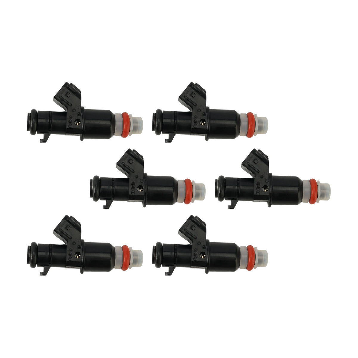 Honda Outboard 200HP BF200A2 XCA VIN# BAFJ-1000001 to BAFJ-1099999 6PC Fuel Injectors 842-12289 16450-RCA-A01 Generic