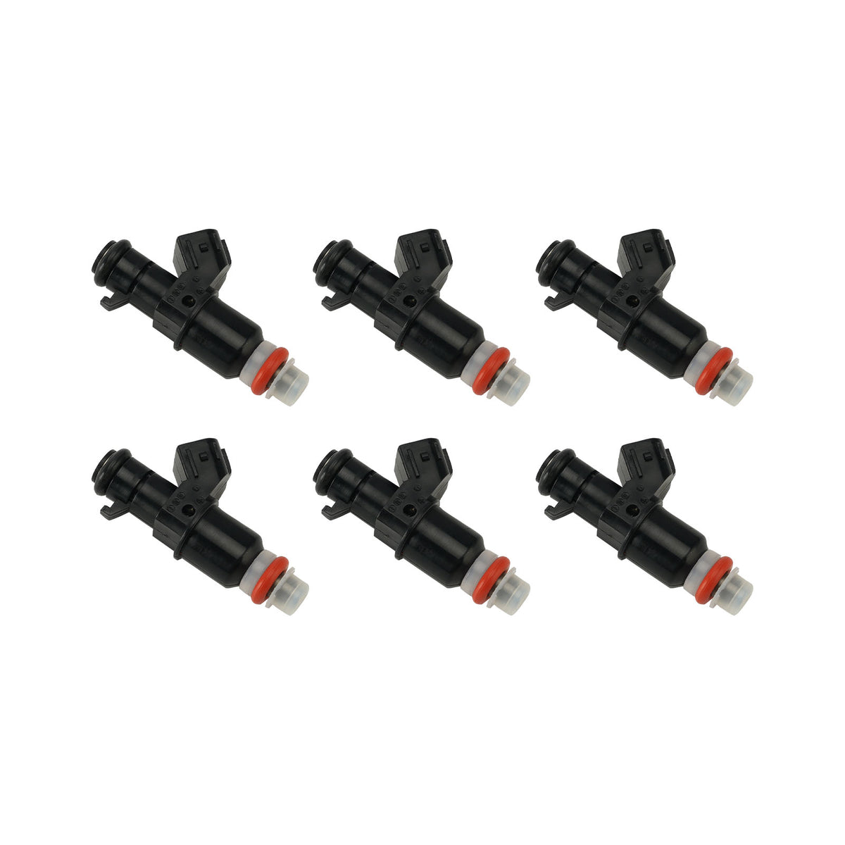 Honda Outboard 200HP BF200A2 LA VIN# BAEJ-1000001 to BAEJ-1099999 6PC Fuel Injectors 842-12289 16450-RCA-A01 Generic
