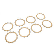 Clutch Friction Plate Kit fit for Honda VTX1300 2003-2009 VTX1800 2002-2008