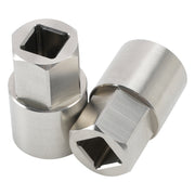 2PCS Spare Wheel Handle Cnc Socket Tool for Toyota Lexus Highlander 51942-28010