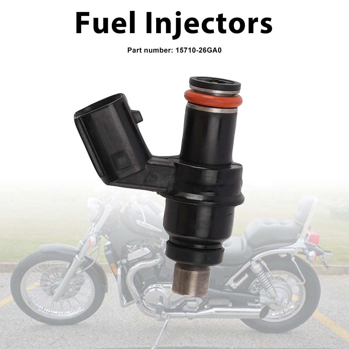 2009-2019 Suzuki TU250 TU250X (need 1pc) Fuel Injectors 15710-26GA0 Generic
