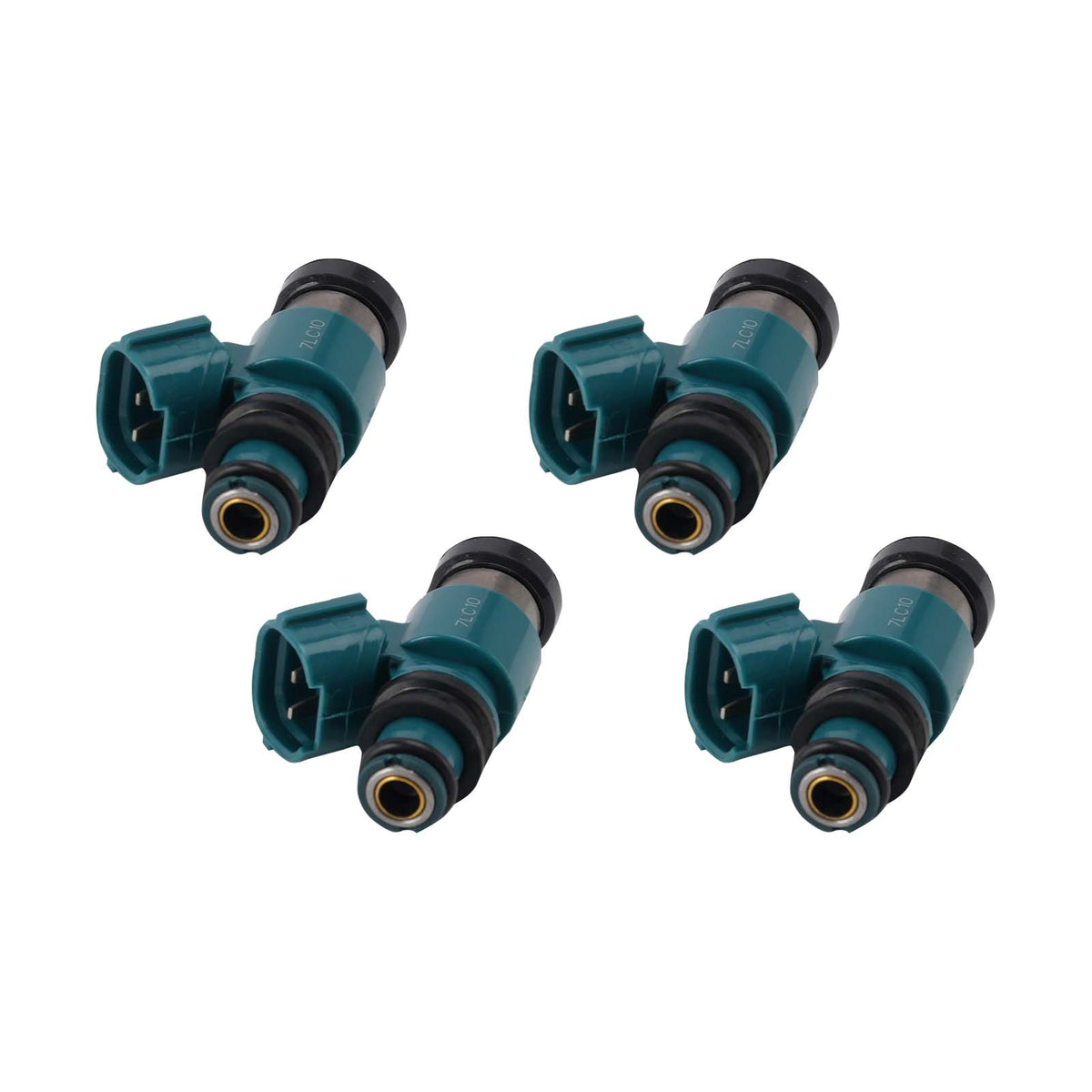 4PC Fuel Injectors 2C0-13761-10-00 For Yamaha YZF R6 06-07 TMAX 15-16