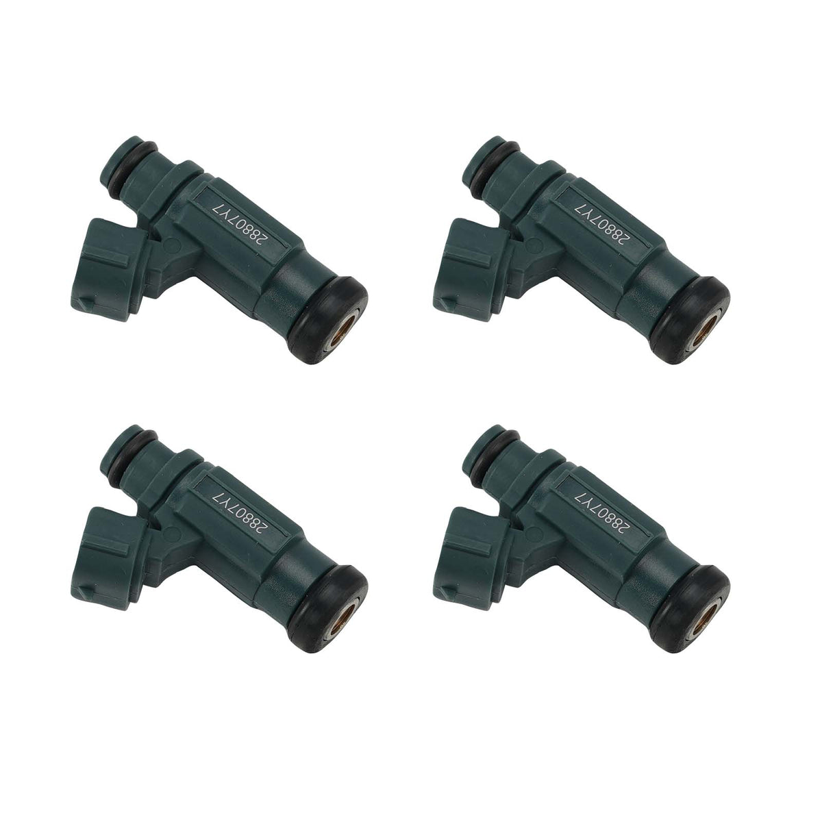 2010 Kawasaki Ninja ZX-6R - ZX600RAF 4PC Fuel Injectors 49033-0013 Generic