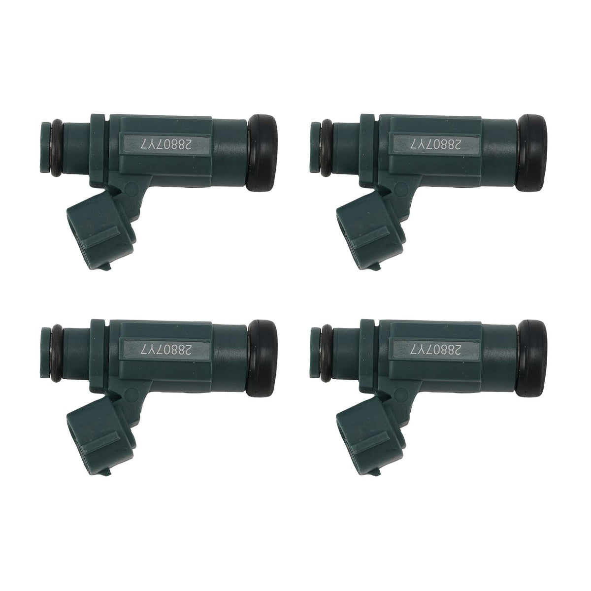 2012 Kawasaki Ninja ZX-6R - ZX600RCF 4PC Fuel Injectors 49033-0013 Generic