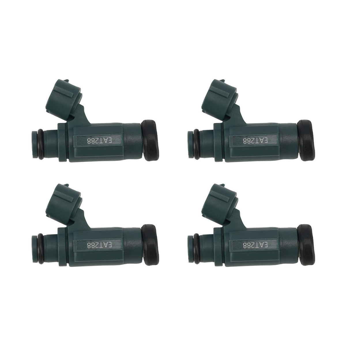 2010 Kawasaki Z750 (European) - ZR750LAF 4PC Fuel Injectors 49033-0013 Generic