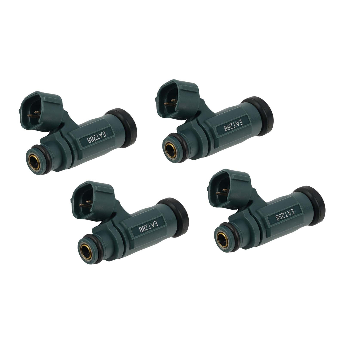 2010 Kawasaki Z750 (European) - ZR750LAF 4PC Fuel Injectors 49033-0013 Generic