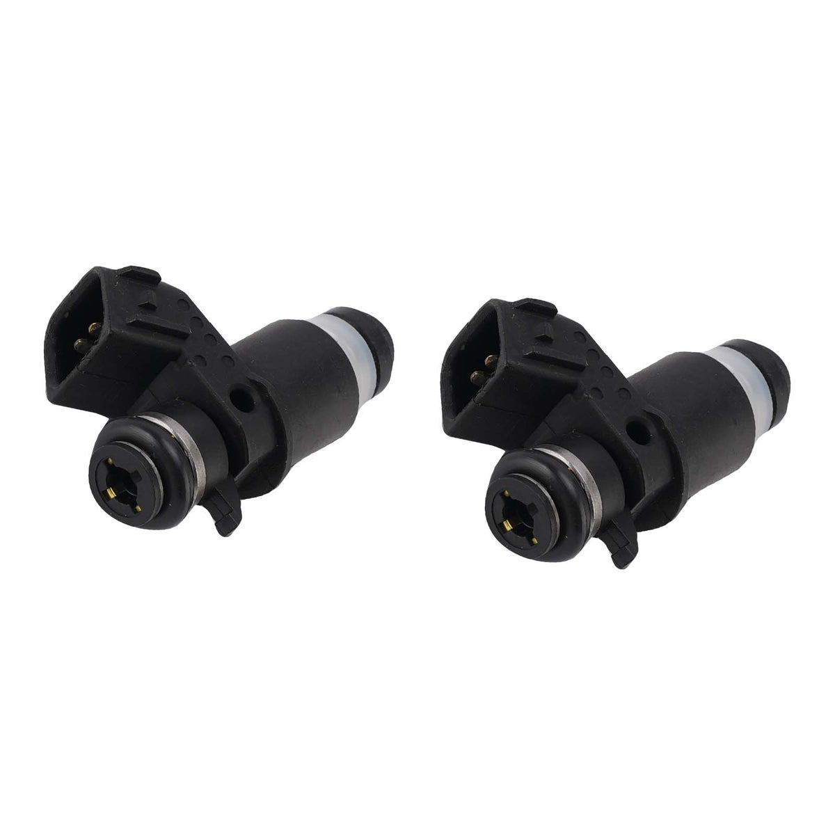2PC Fuel Injectors 49033-0009 For Kawasaki ZX-6R ZX-6RR ZX636 05-06