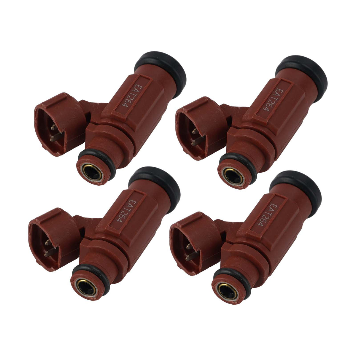 2008-2009 Suzuki GSX-R750 4PC Fuel Injectors 15710-37H10 EAT264 Generic