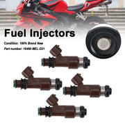 2006-2007 Honda CBR1000RR 4PC Fuel Injectors 16460-MEL-D21 Generic