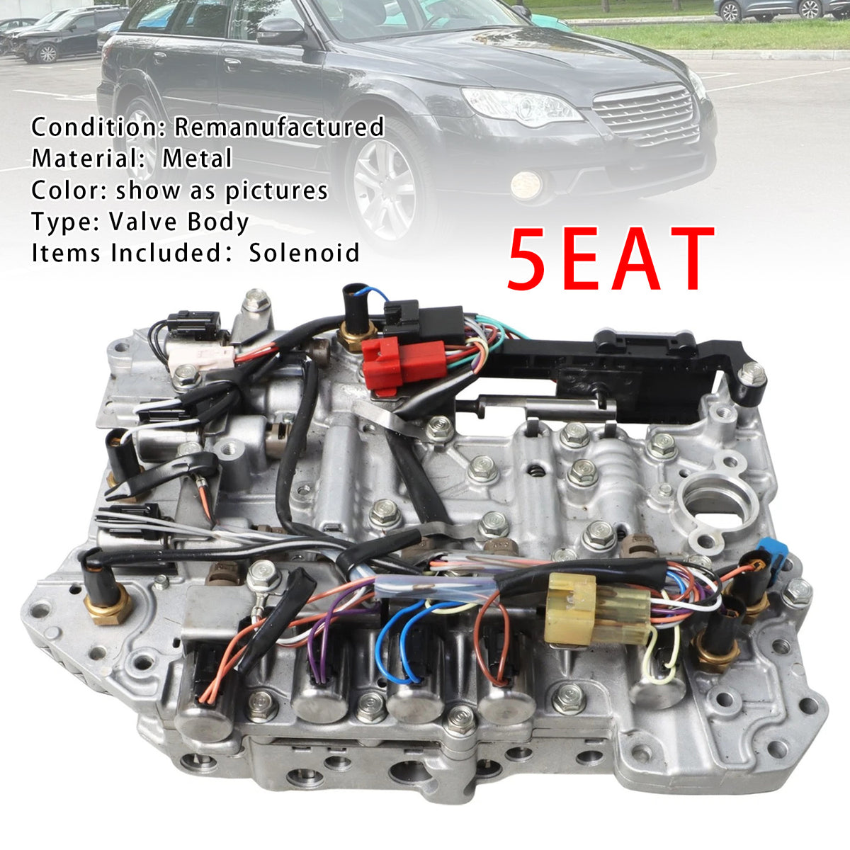 2008-2014 Subaru Tribeca Valve Body With Solenoids 5EAT 31705AA660 Generic