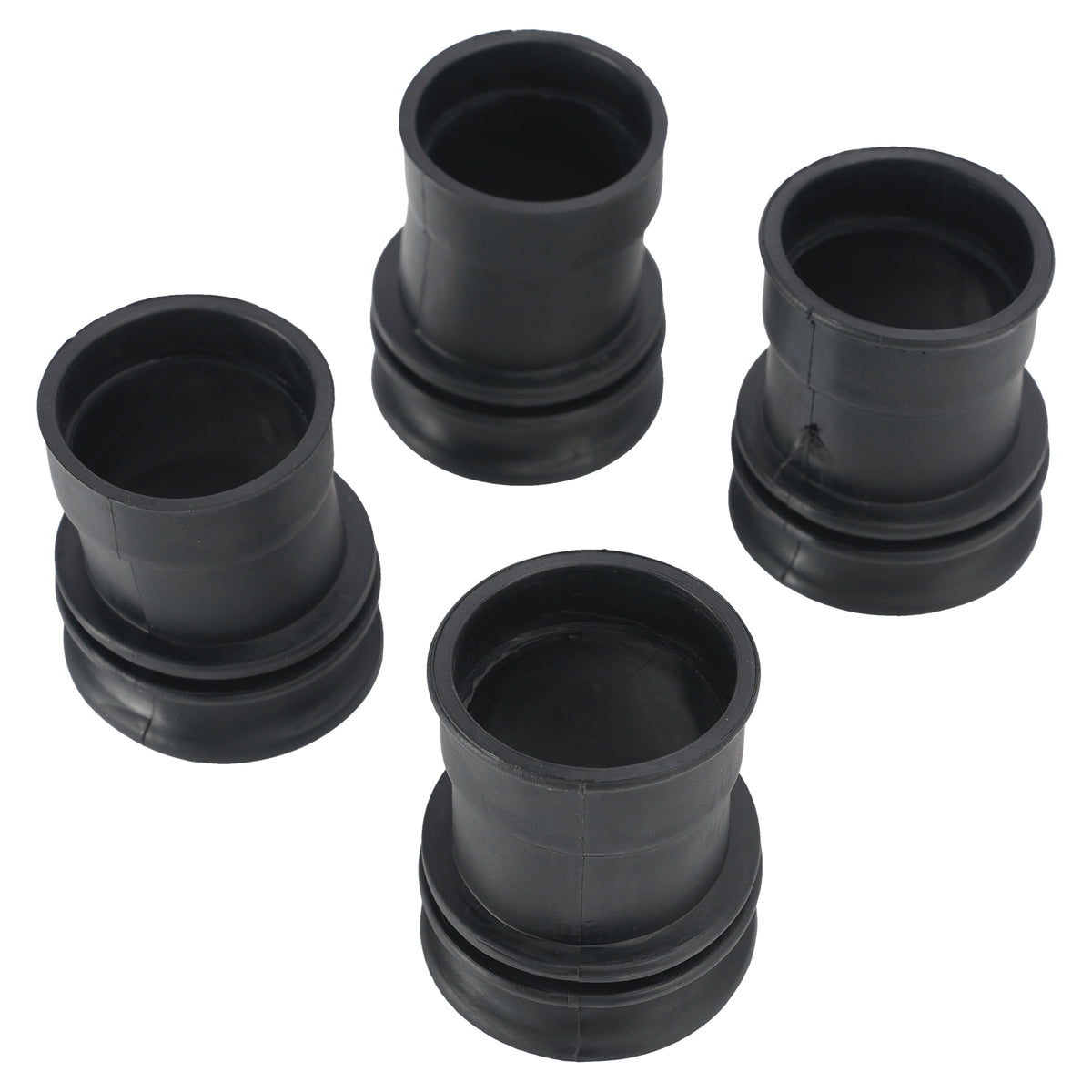 4x Air Box Rubber Adapter Boot Set For Kawasaki KZ900 KZ1000 KZ1000K LTD Z1 Z1R