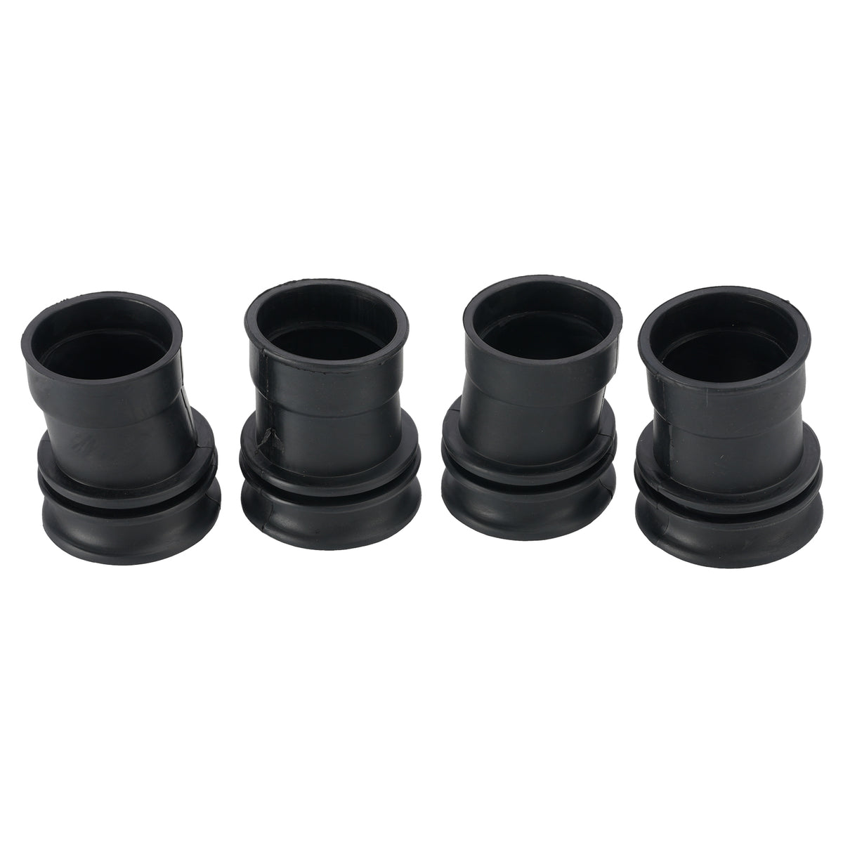 4x Air Box Rubber Adapter Boot Set For Kawasaki KZ900 KZ1000 KZ1000K LTD Z1 Z1R