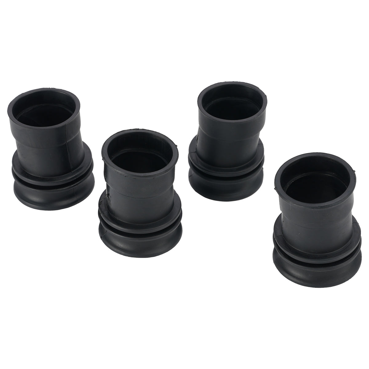 4x Air Box Rubber Adapter Boot Set For Kawasaki KZ900 KZ1000 KZ1000K LTD Z1 Z1R
