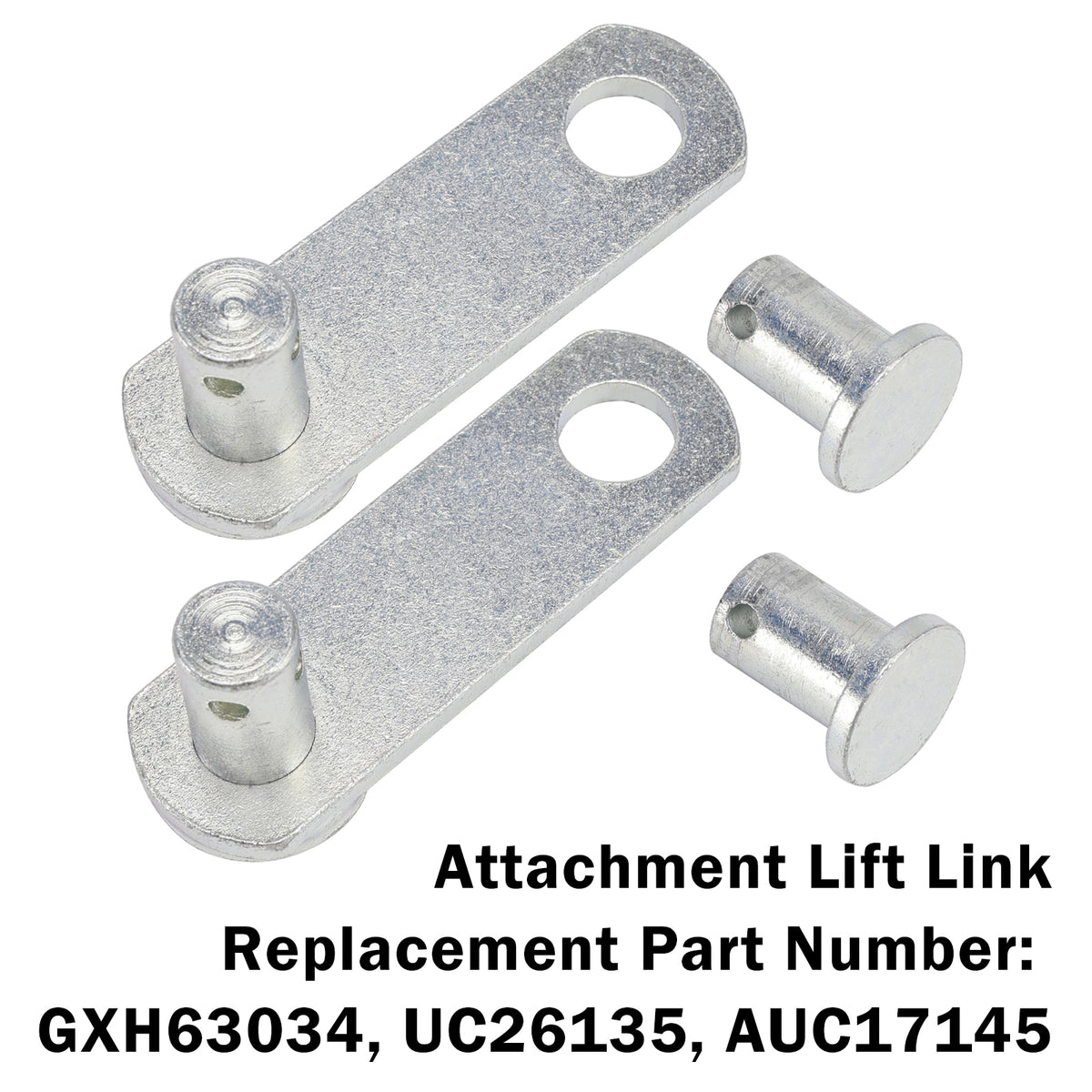 John Deere D140 46-inch snow blade 2PCS Snow Blade Attachment Lift Link GXH63034 UC26135 Generic