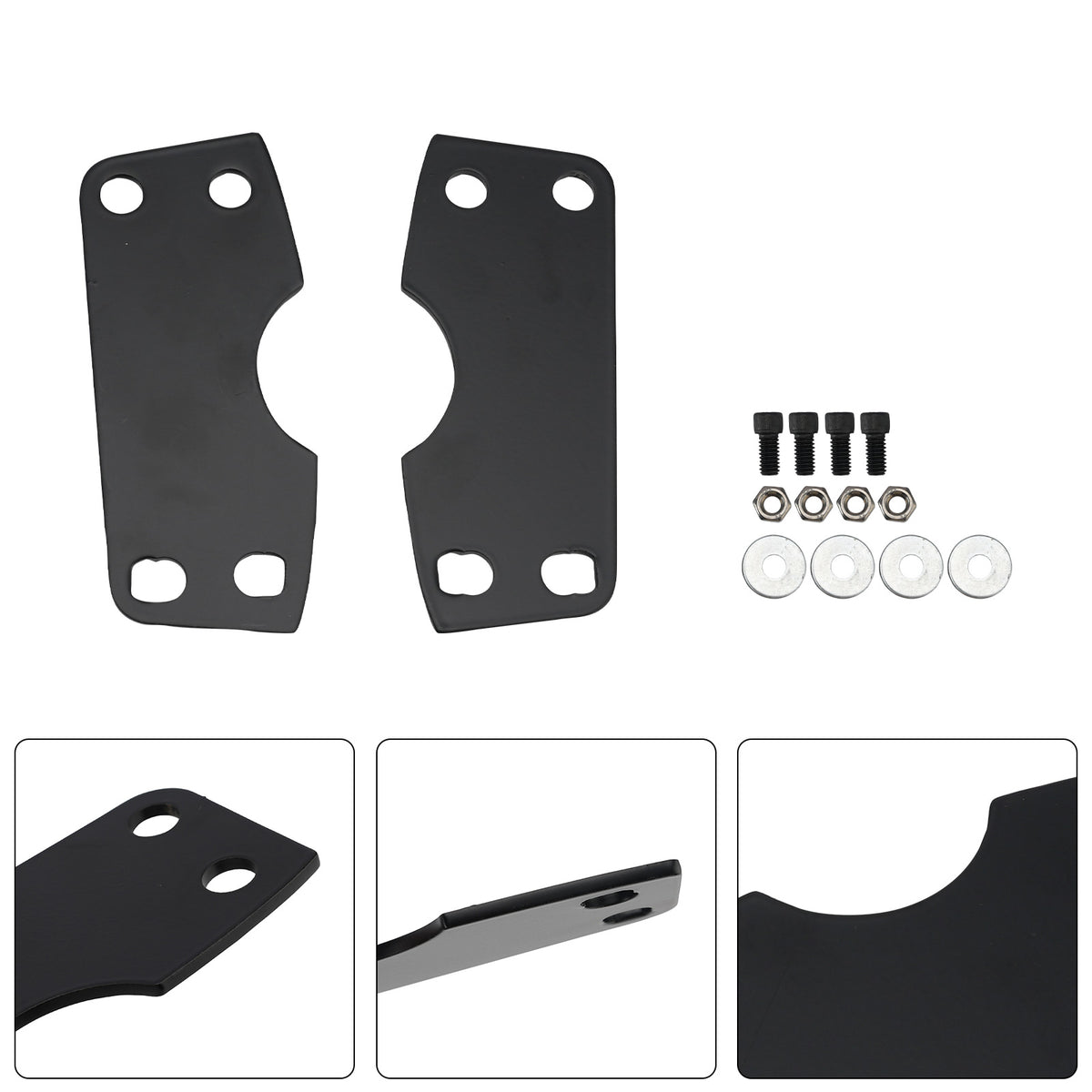 Front Fender Riser Brackets Spacer 21" For Touring Road Glide King Street 2024+