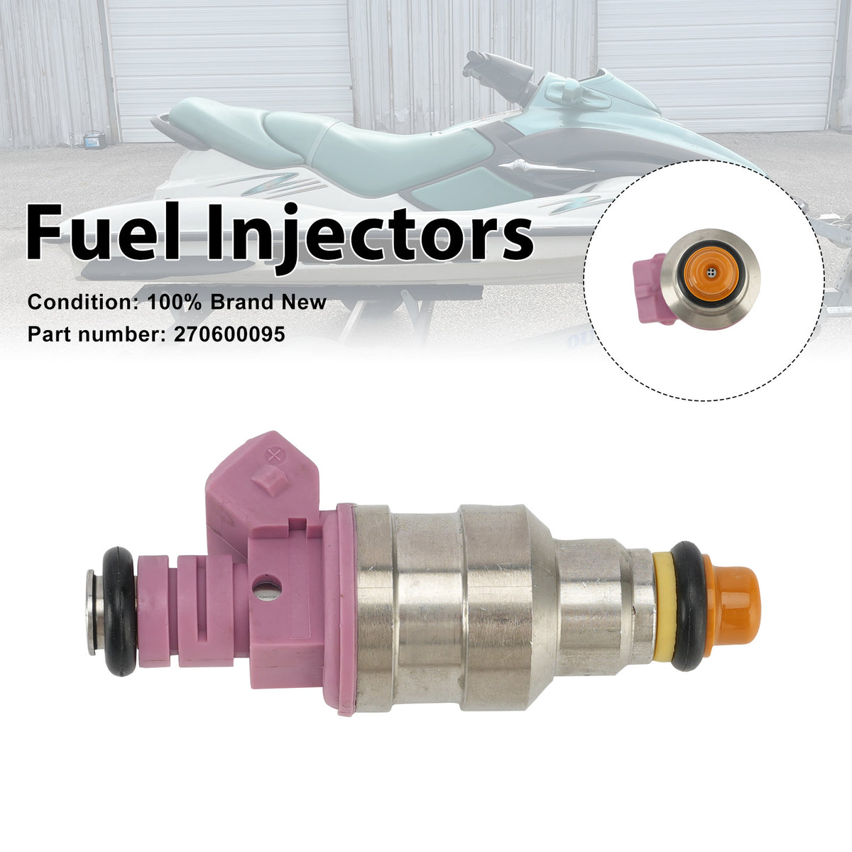 2005 3D RFI - Fuel System Fuel Injectors 270600095 Generic