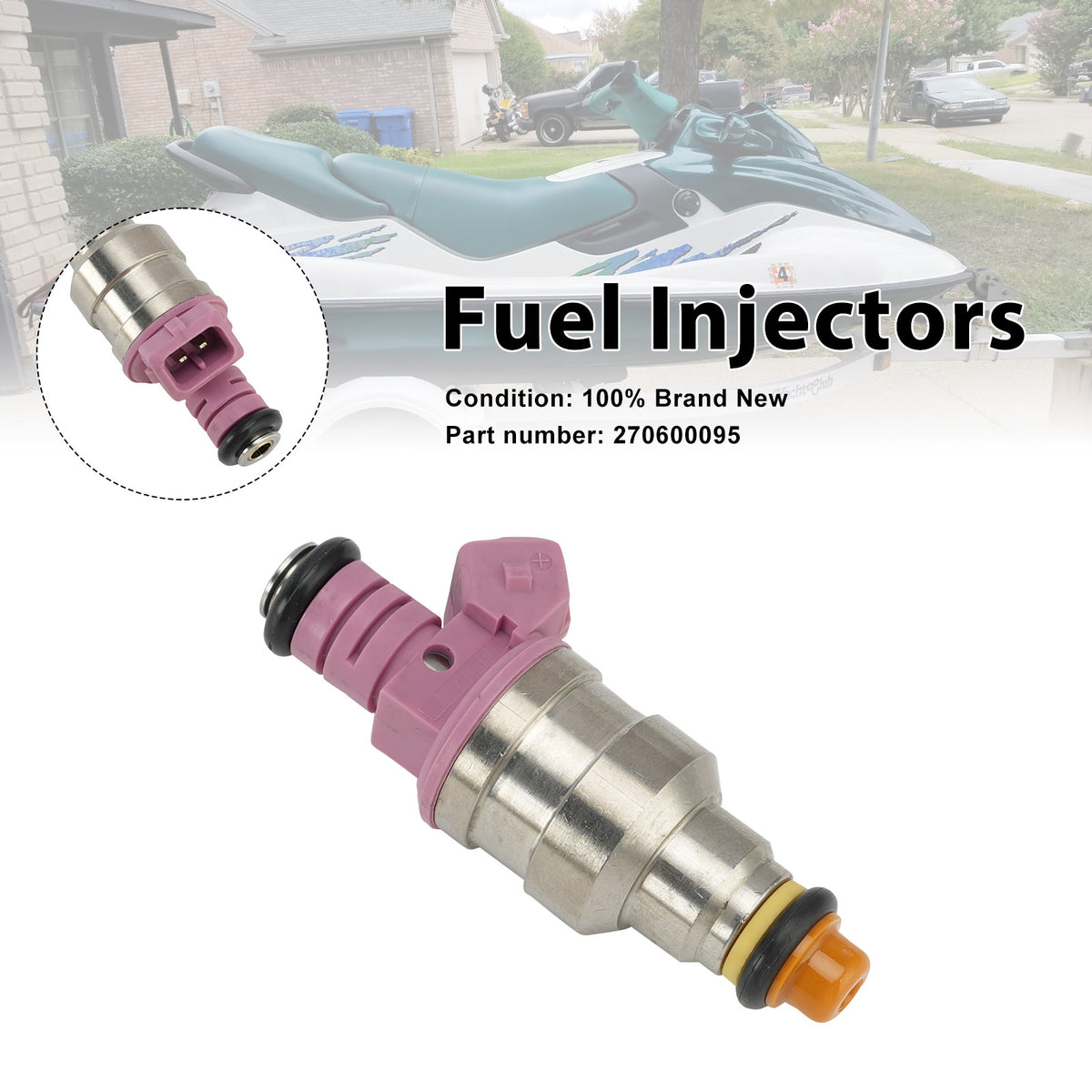 2005 3D RFI - Fuel System Fuel Injectors 270600095 Generic