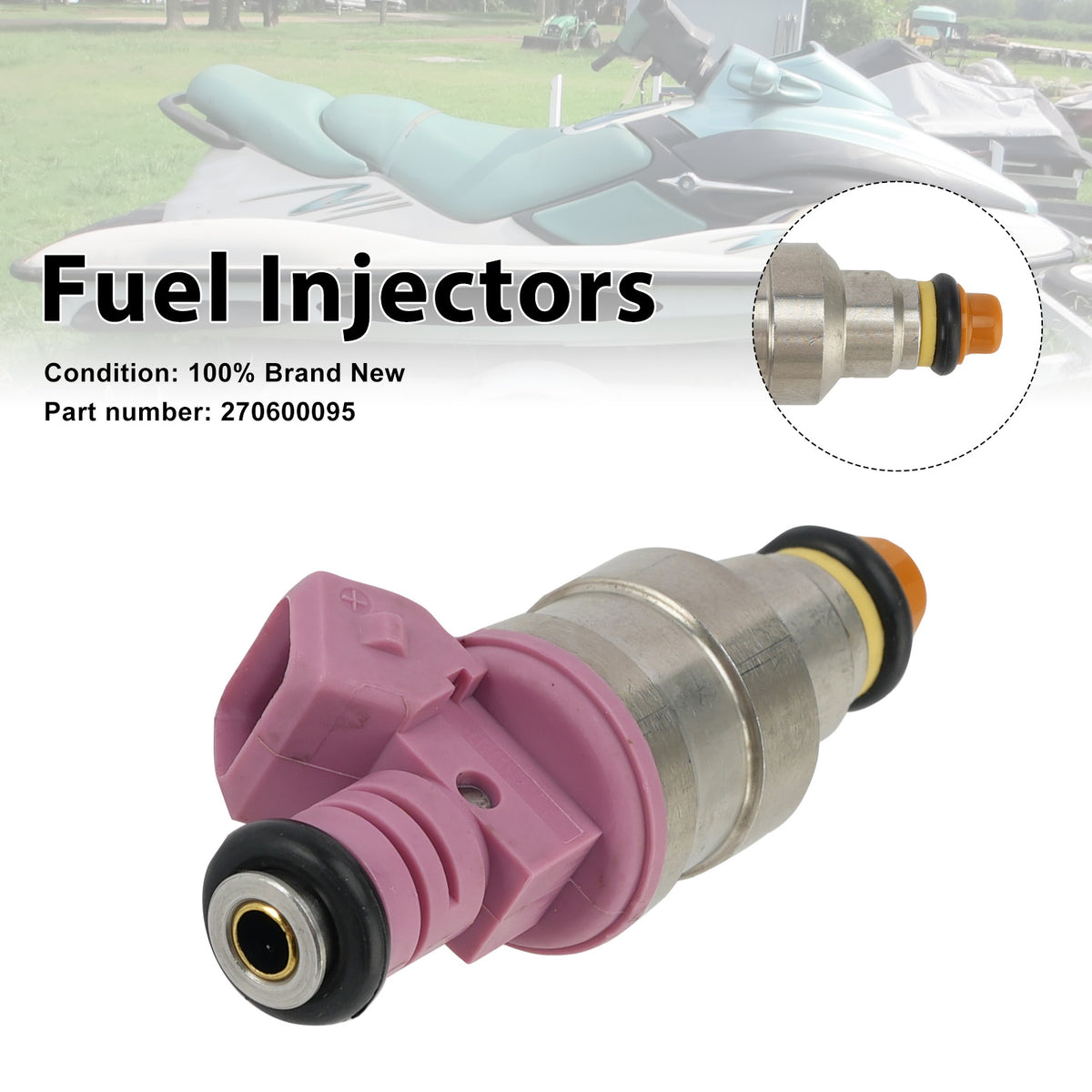2005 3D RFI - Fuel System Fuel Injectors 270600095 Generic